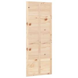 Ușă de hambar, 80x1,8x214 cm, lemn masiv de pin, 2 image
