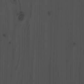 Jardinieră, gri, 77x25x66 cm, lemn masiv de pin, 8 image