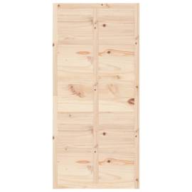 Ușă de hambar, 100x1,8x214 cm, lemn masiv de pin, 4 image