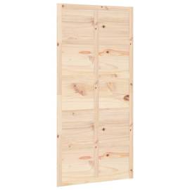 Ușă de hambar, 100x1,8x214 cm, lemn masiv de pin, 2 image