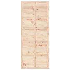 Ușă de hambar, 90x1,8x214 cm, lemn masiv de pin, 4 image