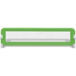 Balustradă de siguranță pentru pat de copil, verde, 150x42 cm, 3 image