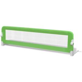 Balustradă de siguranță pentru pat de copil, verde, 150x42 cm, 2 image