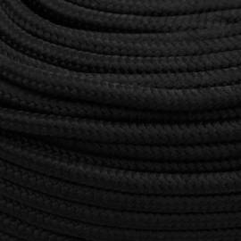 Frânghie de lucru, negru, 8 mm, 100 m, poliester, 4 image