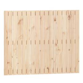 Tăblie de pat pentru perete, 108x3x90 cm, lemn masiv de pin, 2 image