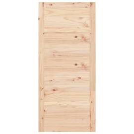 Ușă de hambar, 90x1,8x204,5 cm, lemn masiv de pin, 4 image
