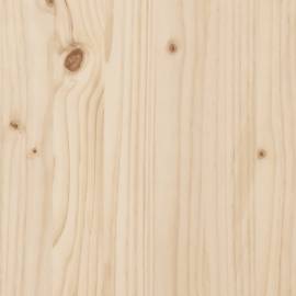Rastel pentru lemne de foc, 110x35x108,5 cm, lemn masiv de pin, 7 image
