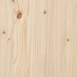 Jardinieră, 110x110x27 cm, lemn masiv de pin, 6 image
