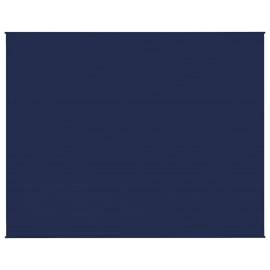 Pătură cu greutăți, albastru, 235x290 cm, 15 kg, textil, 2 image