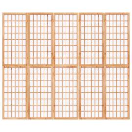 Paravan pliabil de cameră, 5 panouri, 200x170 cm, stil japonez, 3 image