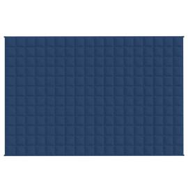 Pătură cu greutăți, albastru, 120x180 cm, 9 kg, material textil, 2 image