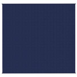 Pătură grea, albastru, 220x240 cm, 15 kg, material textil, 2 image