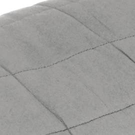 Pătură grea, gri, 200x230 cm, 9 kg, material textil, 4 image