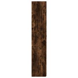 Pantofar, stejar fumuriu, 80x35,5x180 cm, lemn prelucrat, 7 image
