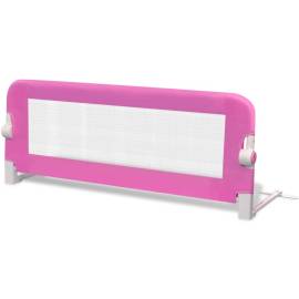 Balustradă de pat protecție copii, 2 buc., roz, 102 x 42 cm, 3 image