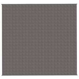 Pătură anti-stres, gri, 220x240 cm, 11 kg, material textil, 2 image