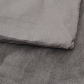 Pătură grea cu husă, gri, 135x200 cm, 6 kg, material textil, 5 image