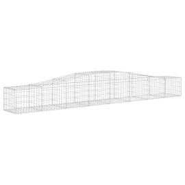 Coș gabion arcuit 400x50x40/60 cm fier galvanizat, 2 image