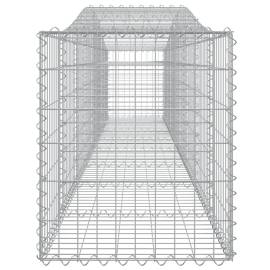 Coș gabion arcuit 400x50x60/80 cm fier galvanizat, 4 image