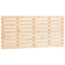 Tăblie de pat pentru perete, 156x3x63 cm, lemn masiv de pin, 2 image