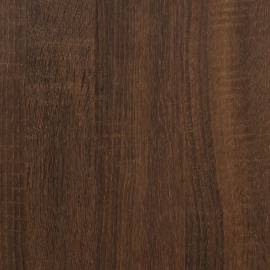 Măsuță laterală, stejar maro, 40x30x75 cm, lemn prelucrat, 9 image