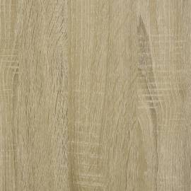 Masă laterală, stejar sonoma, 40x30x75 cm, lemn prelucrat, 9 image
