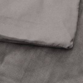 Pătură grea cu husă, gri, 200x220 cm, 13 kg, material textil, 5 image