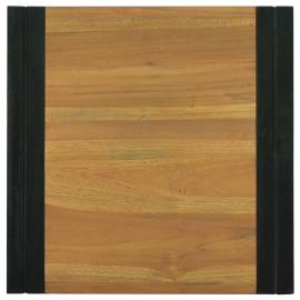 Dulap de baie suspendat, 45x45x35 cm, lemn masiv de tec, 4 image
