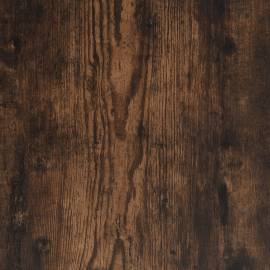 Dulap suspendat cu sticlă, stejar fumuriu, 40x31x60 cm lemn, 10 image