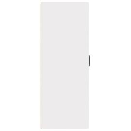 Dulap suspendat, alb, 69,5x34x90 cm, lemn prelucrat, 7 image