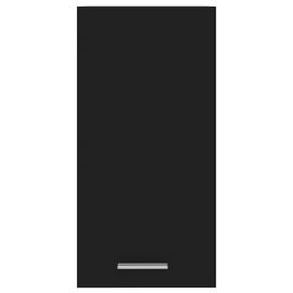 Dulap suspendat, negru, 29,5x31x60 cm, pal, 7 image