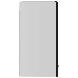 Dulap suspendat, negru, 29,5x31x60 cm, pal, 8 image