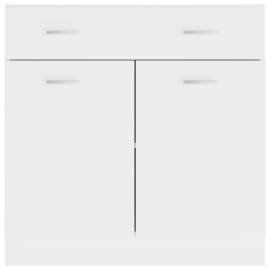 Dulap inferior cu sertar, alb, 80x46x81,5 cm, pal, 6 image