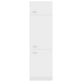 Dulap pentru frigider, alb, 60 x 57 x 207 cm, pal, 5 image