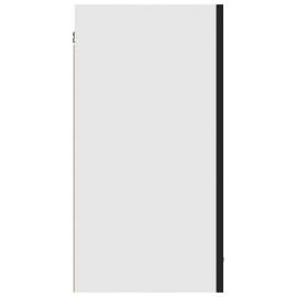Dulap suspendat, negru, 80 x 31 x 60 cm, pal, 7 image