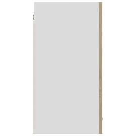 Dulap suspendat, stejar sonoma, 80 x 31 x 60 cm, pal, 7 image