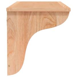 Suport de prosoape, 60x30x35 cm, lemn masiv de nuc, 4 image