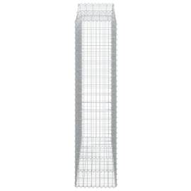 Coșuri gabion arcuite, 4 buc 200x50x200/220 cm, fier galvanizat, 5 image