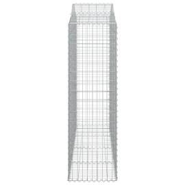 Coșuri gabion arcuite 7 buc, 200x50x160/180 cm, fier galvanizat, 5 image