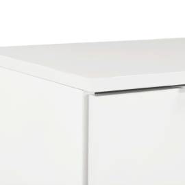 Servantă, alb extralucios, 71x35x76 cm, pal, 6 image