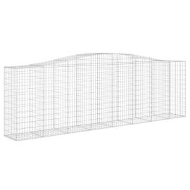 Coș gabion arcuit 400x50x120/140 cm fier galvanizat, 2 image