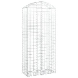 Coș gabion arcuit, 100x50x220/240 cm, fier galvanizat, 2 image