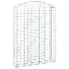 Coș gabion arcuit, 150x30x200/220 cm, fier galvanizat, 2 image