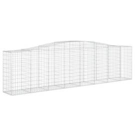 Coșuri gabion arcuite 3 buc, 400x50x100/120 cm fier galvanizat, 3 image