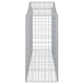 Coșuri gabion arcuite 5 buc, 200x50x120/140 cm, fier galvanizat, 5 image