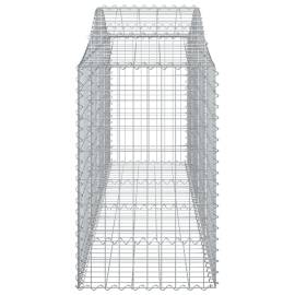 Coșuri gabion arcuite 13 buc, 200x50x80/100 cm, fier galvanizat, 5 image