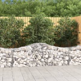 Coșuri gabion arcuite 13 buc, 200x50x60/80 cm, fier galvanizat