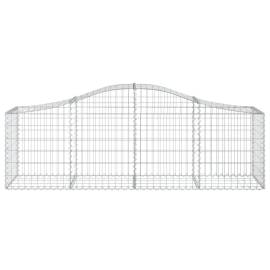 Coșuri gabion arcuite 13 buc, 200x50x60/80 cm, fier galvanizat, 4 image