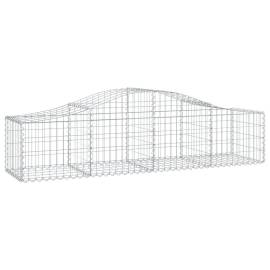 Coșuri gabion arcuite 5 buc, 200x50x40/60 cm, fier galvanizat, 3 image