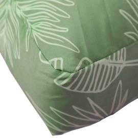 Perne de canapea paleți, 2 buc., țesătură cu model de frunze, 6 image